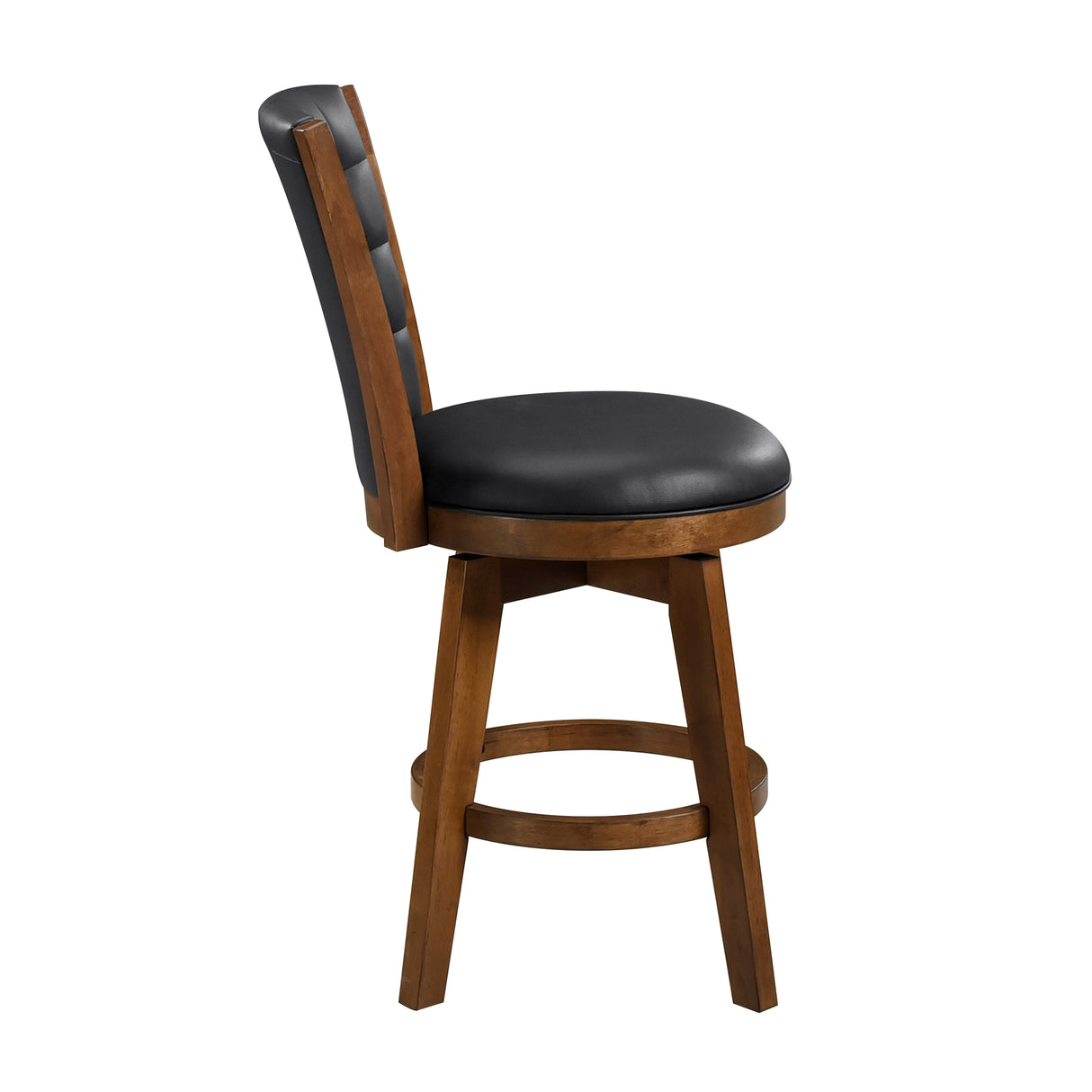 5505-24BKS Swivel Counter Height Chair, Set of 2 from Homelegance - Luna Furniture