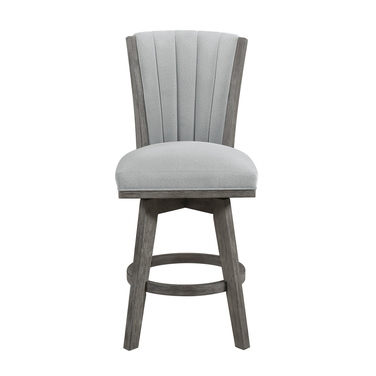 5507-24GYS Swivel Counter Height Chair, Set of 2 from Homelegance - Luna Furniture