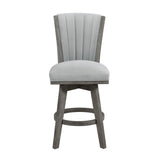 5507-24GYS Swivel Counter Height Chair, Set of 2 from Homelegance - Luna Furniture