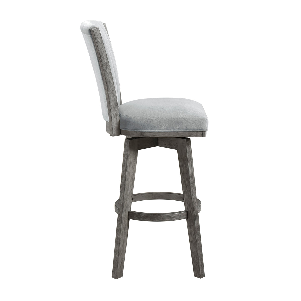 5507-29GYS Swivel Pub Height Chair, Set of 2 from Homelegance - Luna Furniture