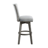 5507-29GYS Swivel Pub Height Chair, Set of 2 from Homelegance - Luna Furniture