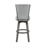 5507-29GYS Swivel Pub Height Chair, Set of 2 from Homelegance - Luna Furniture