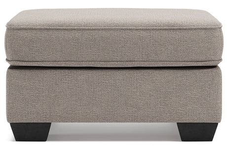 Greaves Stone Ottoman from Ashley - Luna Furniture