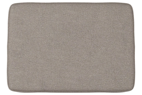 Greaves Stone Ottoman from Ashley - Luna Furniture