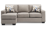 Greaves Stone Sofa Chaise -  - Luna Furniture
