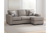 Greaves Stone Reversible Sofa Chaise from Ashley - Luna Furniture