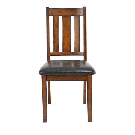 Delmar Burnished Brown 6-Piece Dining Set from Homelegance - Luna Furniture