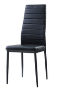 Florian Black Side Chair, Set of 2