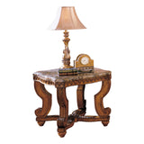 Tarantula Burnished Brown Cherry End Table from Homelegance - Luna Furniture