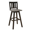 5602-29BKS2 Swivel Pub Height Chair, Set of 2 - Luna Furniture