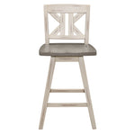 5602-29WTS1 Swivel Pub Height Chair, Set of 2 - Luna Furniture