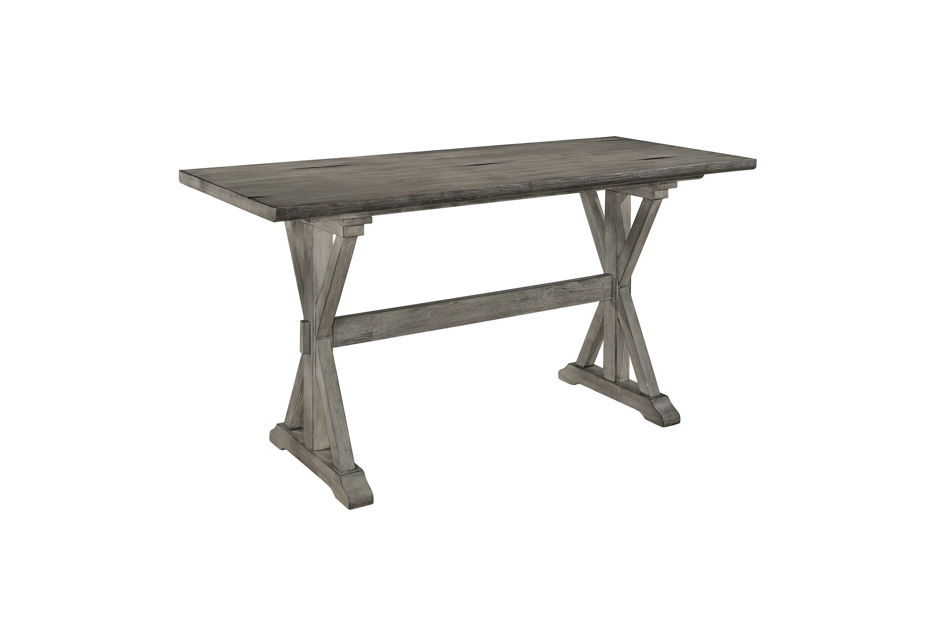 Amsonia Gray/Black Counter Height Set from Homelegance - Luna Furniture