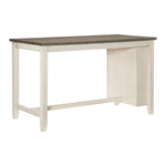 Timbre Whitewash Counter Height Table