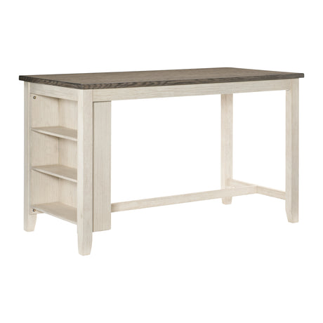 Timbre Whitewash Counter Height Set from Homelegance - Luna Furniture