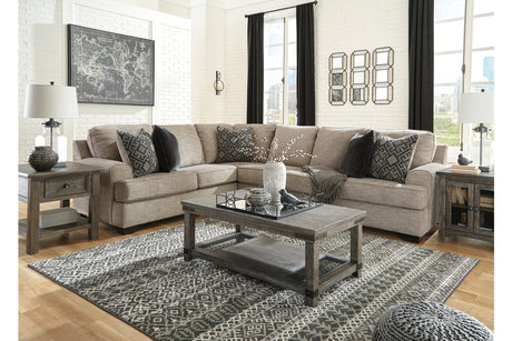Bovarian Stone 3-Piece LAF Sectional from Ashley - Luna Furniture