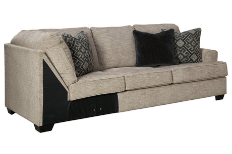 Bovarian Stone Right-Arm Facing Sofa with Corner Wedge from Ashley - Luna Furniture