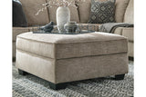 Bovarian Stone Ottoman from Ashley - Luna Furniture
