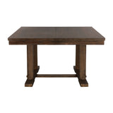Wieland Rustic Brown Extendable Dining Table