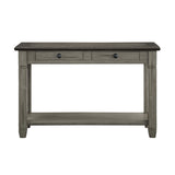 Granby Antique Gray Sofa Table from Homelegance - Luna Furniture