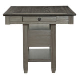 Granby Antique Gray Counter Height Table from Homelegance - Luna Furniture
