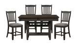 Granby Antique Black Counter Height Table from Homelegance - Luna Furniture