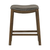 5682GRY-24 24 Counter Height Stool, Gray - Luna Furniture