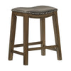 5682GRY-24 24 Counter Height Stool, Gray - Luna Furniture