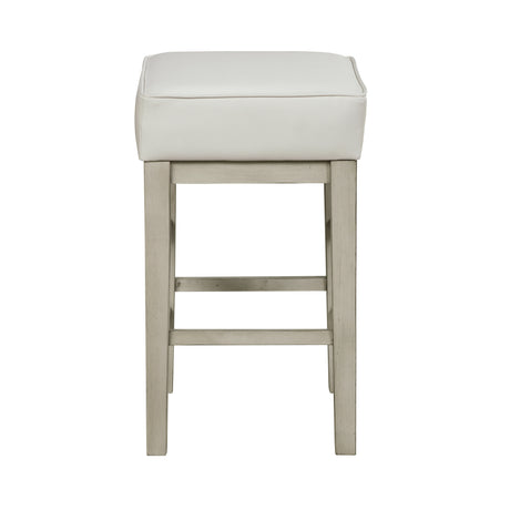 Pittsville White/Espresso Counter Height Stool, Set of 2 from Homelegance - Luna Furniture