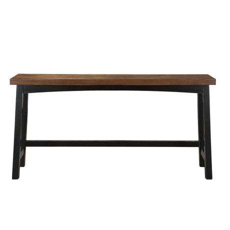 Caspian Black/Brown 4-Piece Pack Counter Height Set from Homelegance - Luna Furniture