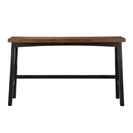 Caspian Black/Brown 4-Piece Pack Pub Height Set from Homelegance - Luna Furniture