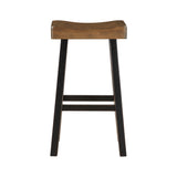 Caspian Black/Brown 4-Piece Pack Pub Height Set from Homelegance - Luna Furniture
