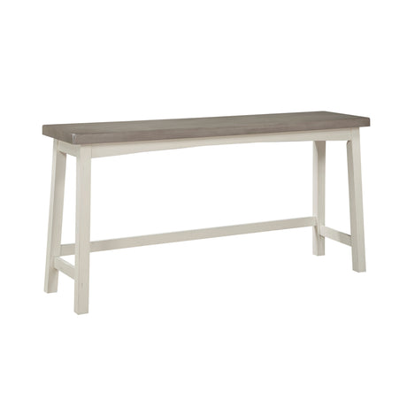 Caspian White/Coffee 4-Piece Pack Counter Height Set from Homelegance - Luna Furniture