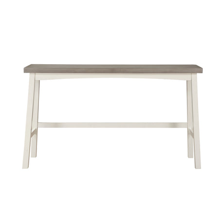 Caspian White/Coffee 4-Piece Pack Pub Height Set from Homelegance - Luna Furniture