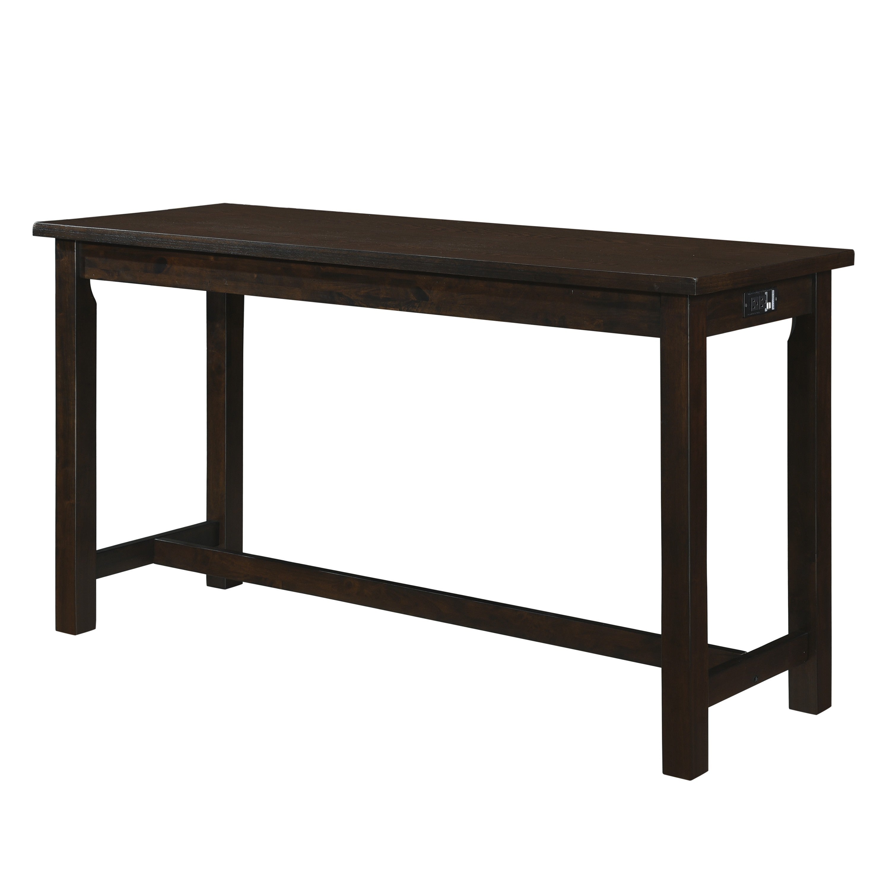 Connected Espresso 4-Piece Counter Height Set from Homelegance - Luna Furniture