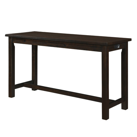 Connected Espresso 4-Piece Counter Height Set from Homelegance - Luna Furniture