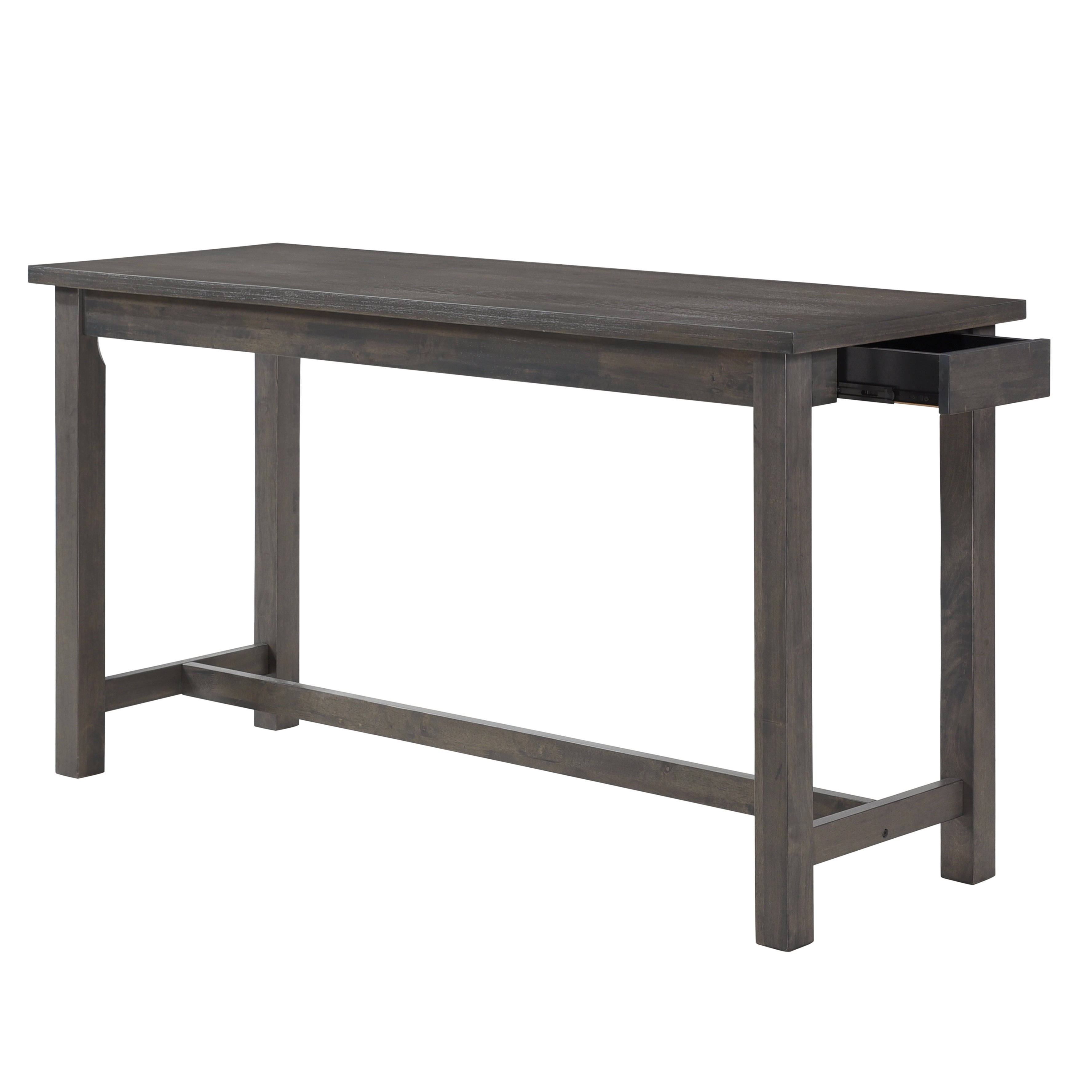 Connected Gray 4-Piece Counter Height Set from Homelegance - Luna Furniture