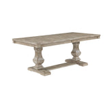 Southlake Brownish Gray Extendable Dining Table from Homelegance - Luna Furniture