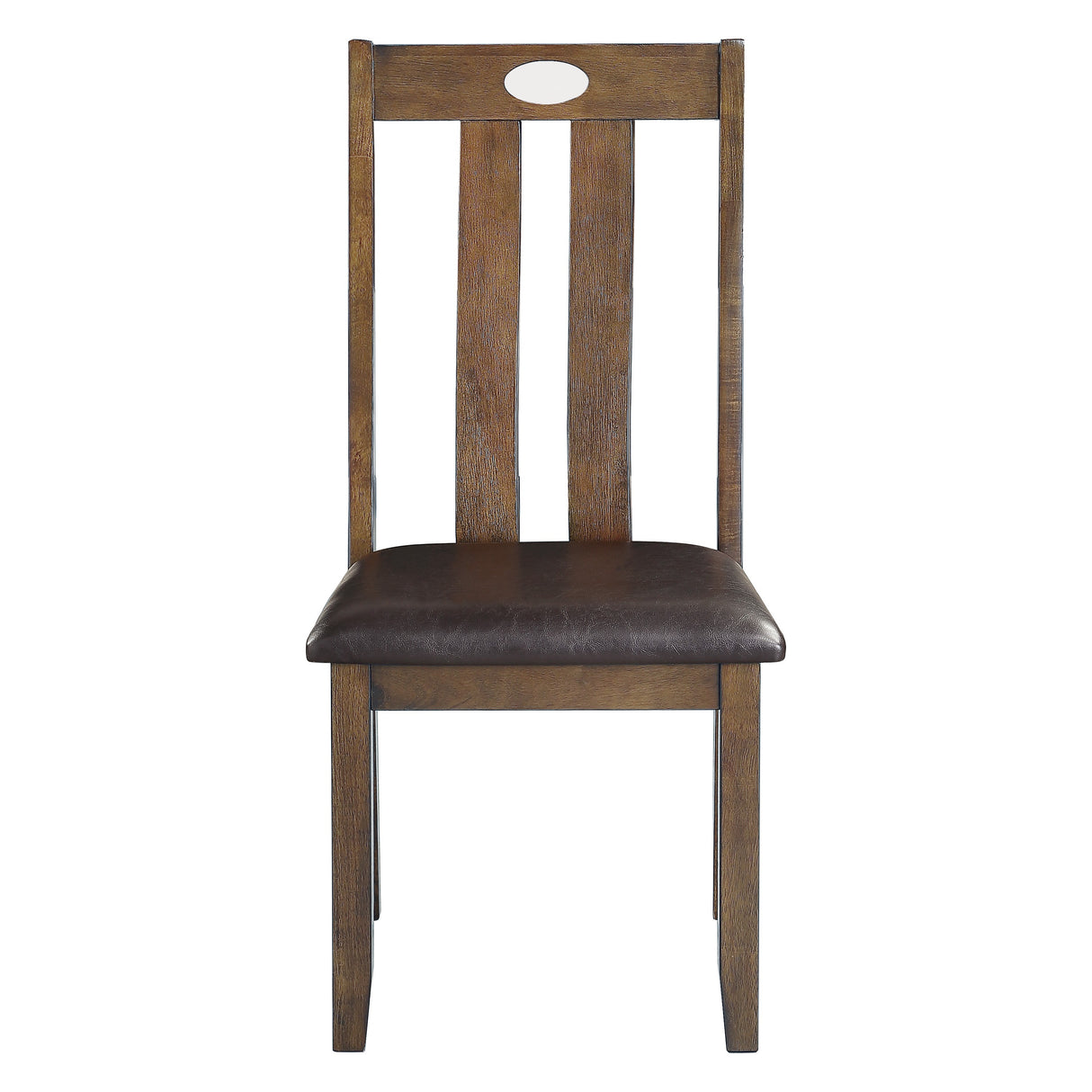 Weston Medium Brown 5-Piece Dining Set from Homelegance - Luna Furniture