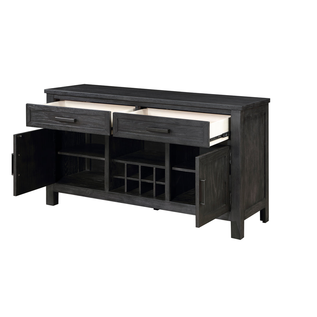 Orem Antique Black Dining Server from Homelegance - Luna Furniture