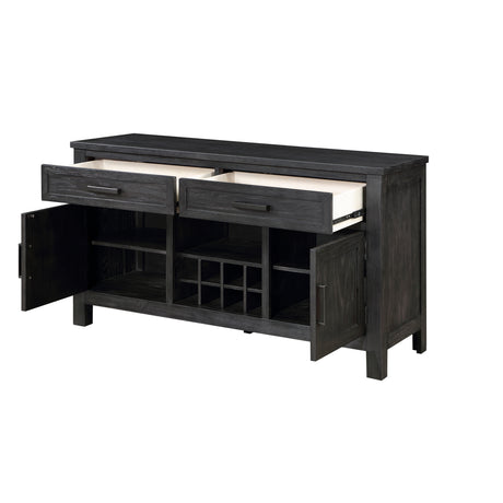 Orem Antique Black Dining Server from Homelegance - Luna Furniture