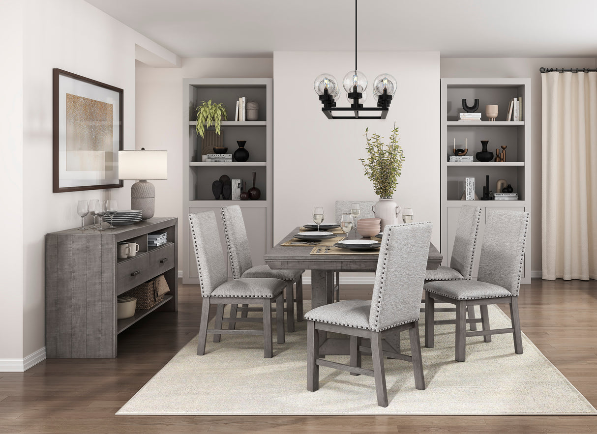 Gresham Gray Dining Set from Homelegance - Luna Furniture