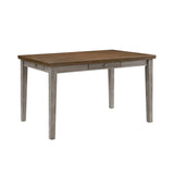 Tigard Cherry/Gray Counter Height Table from Homelegance - Luna Furniture