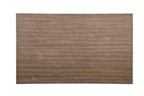 Ithaca Grayish White/Brown Dining Table from Homelegance - Luna Furniture