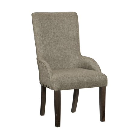 Gloversville Brown Arm Chair, Set of 2 -  - Luna Furniture