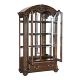 Bergen Dark Oak Curio from Homelegance - Luna Furniture