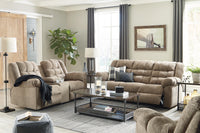 Workhorse Cocoa Reclining Living Room Set - Luna Furniture