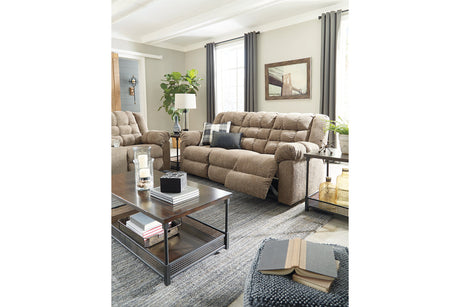 Workhorse Cocoa Reclining Sofa -  - Luna Furniture