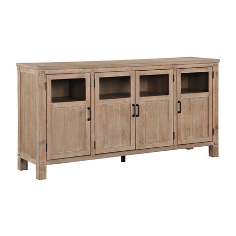 Aberdeen Light Oak Dining Server from Homelegance - Luna Furniture