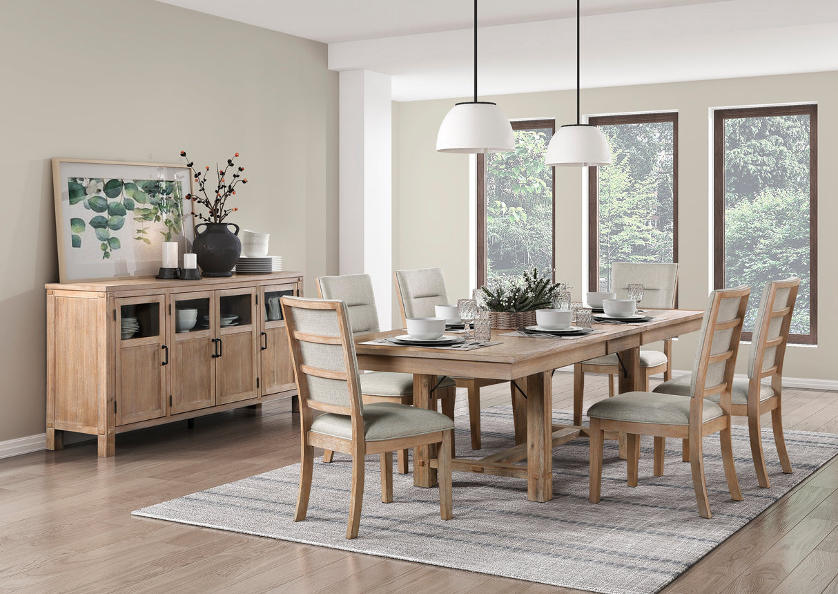 Aberdeen Light Oak Dining Server from Homelegance - Luna Furniture