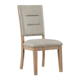 Aberdeen Light Oak Dining Side Chair, Set of 2 from Homelegance - Luna Furniture